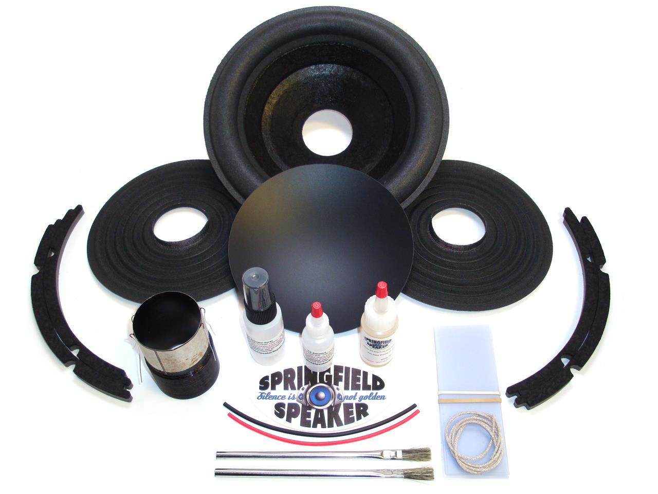 Alpine SWR 1242D 2" Recone Kit Dual 4 Ohm Springfield Speaker