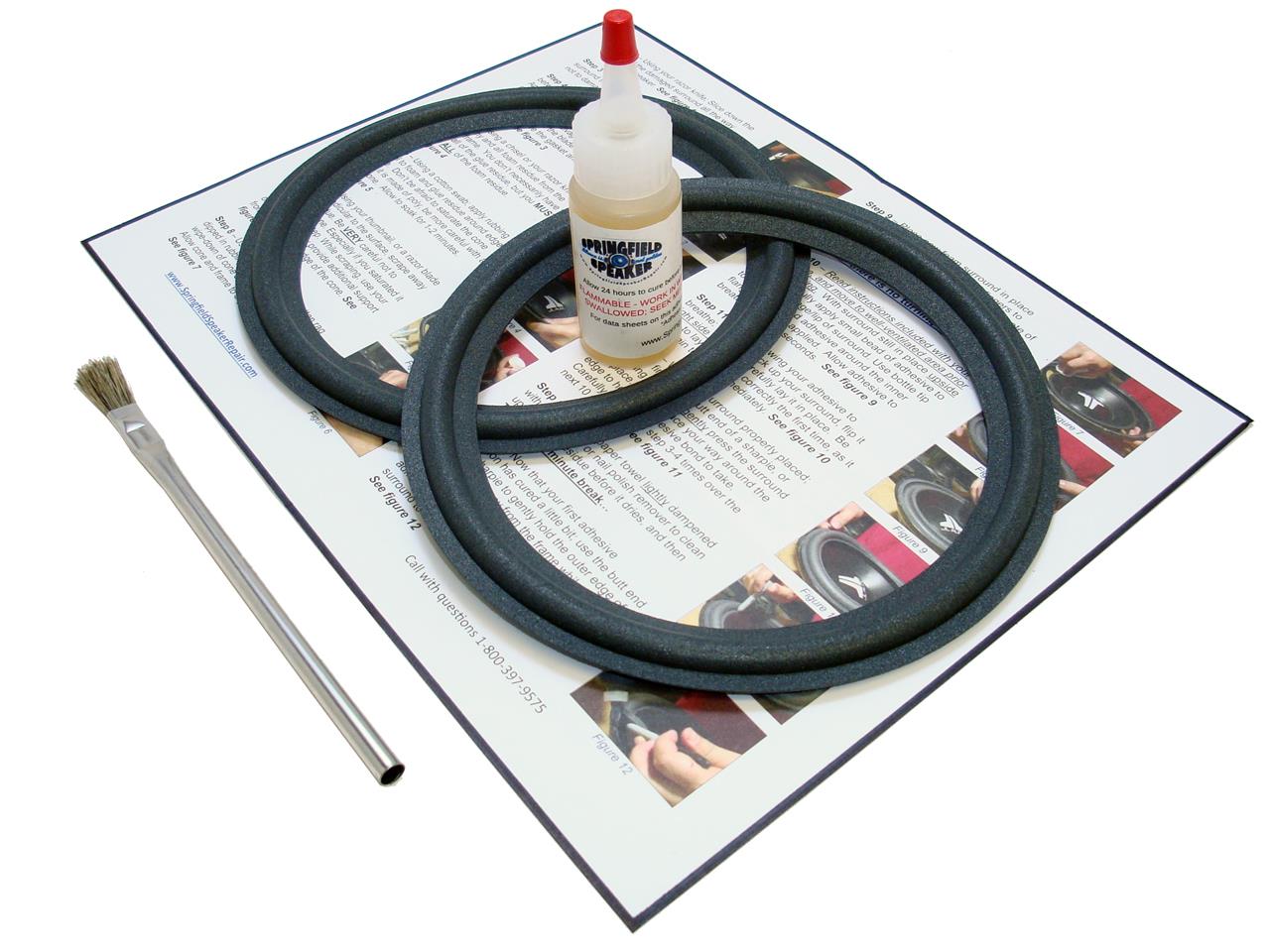 JBL 8-Inch Speaker Foam Surround Repair Kit – Restore Your Old Speakers
