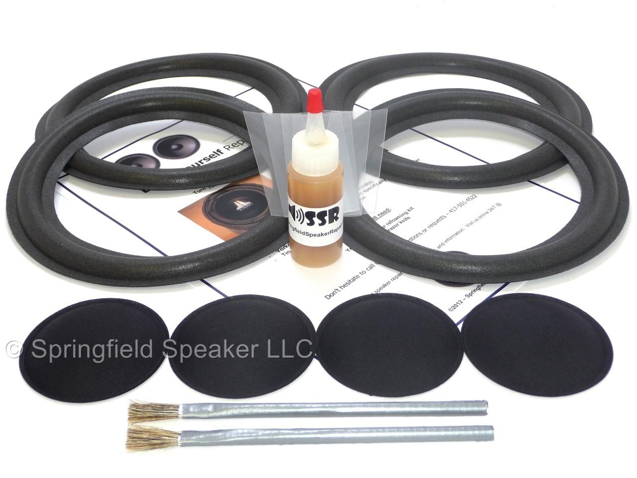 Springfield Speaker Bose 802 Speaker Foam Surround Repair Kit - 4 Inch, 901F-05