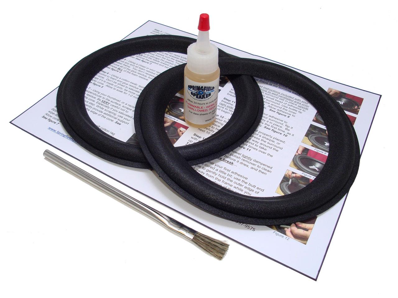 Kit Ricambio 5 Pollici Kit Riparazione Schiuma Altoparlante Per Modelli Kit Ricambio 5 Pollici Kit Riparazione Schiuma Altoparlante Per Modelli