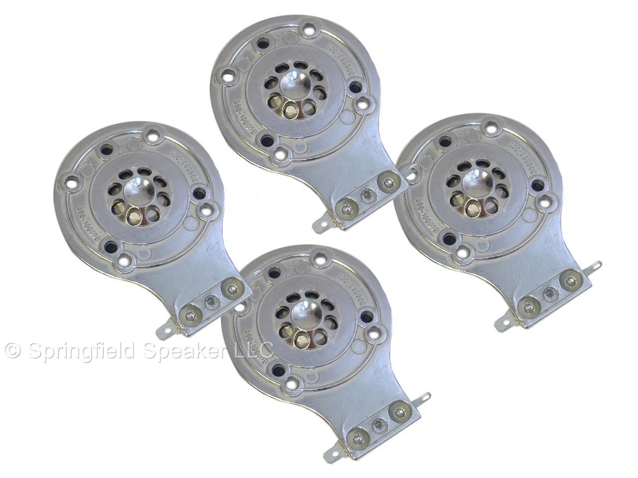 4 All Metal JBL 2412 Horn Diaphragms - 2412H, 2412H-1, JRX, 100