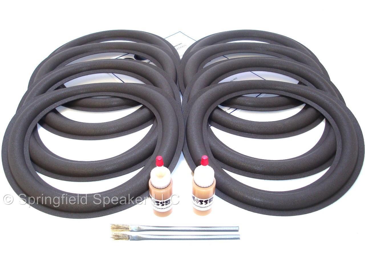 Carver Amazing 12" 8 Speaker Foam Surround Repair Kit - 8AC12