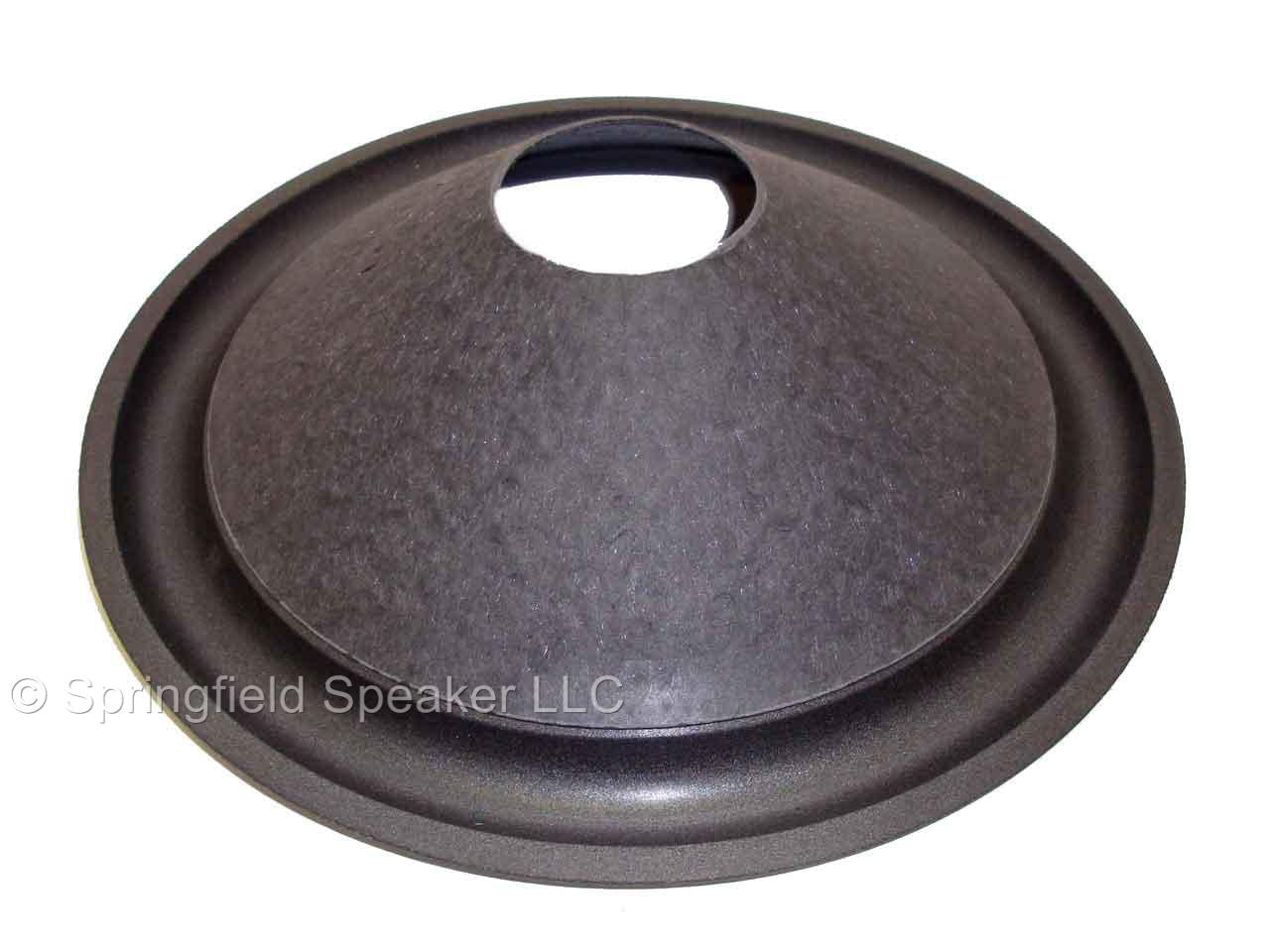 15" Pressed Kevlar Pulp Subwoofer Cone with Foam Surround