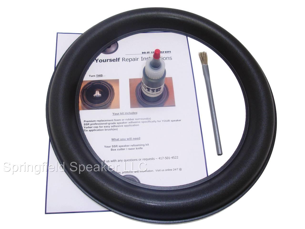 JL Audio 13W6v2 Single Subwoofer Foam Surround Repair Kit