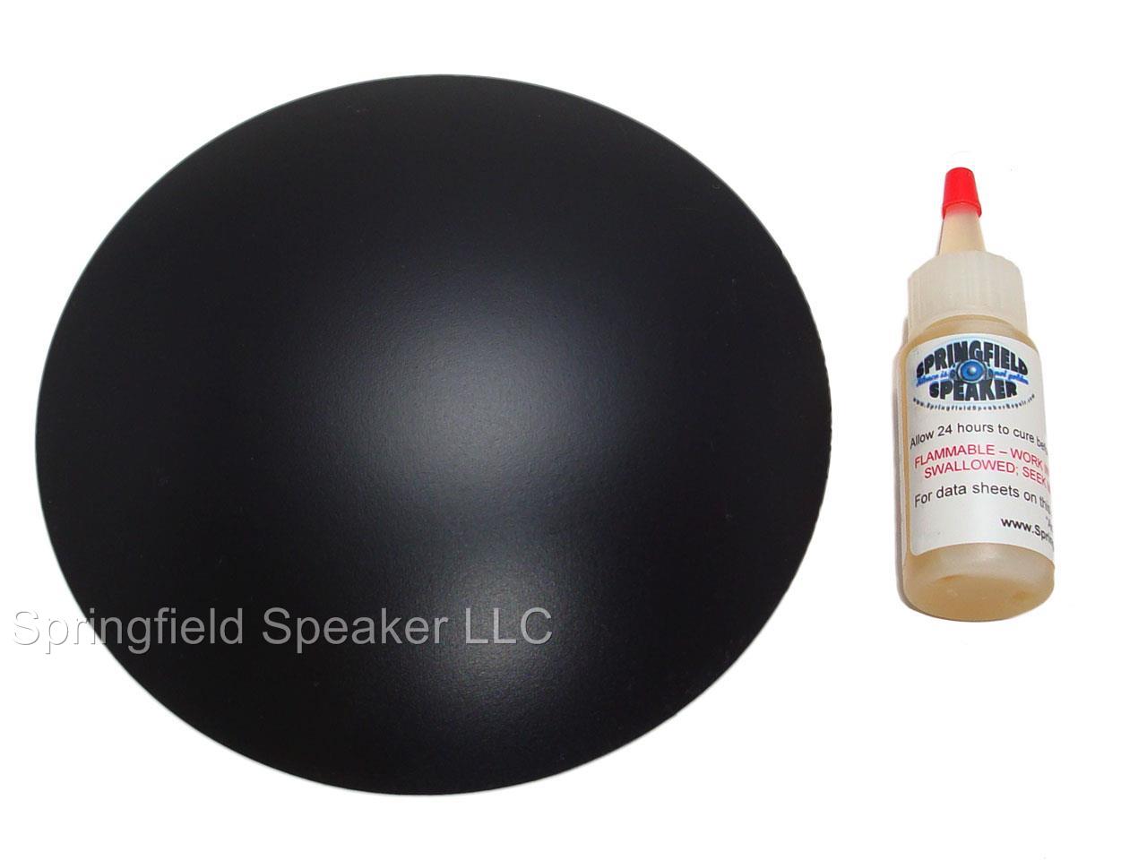 6.5" Inverted Poly Single Speaker Subwoofer Dust Cap Kit