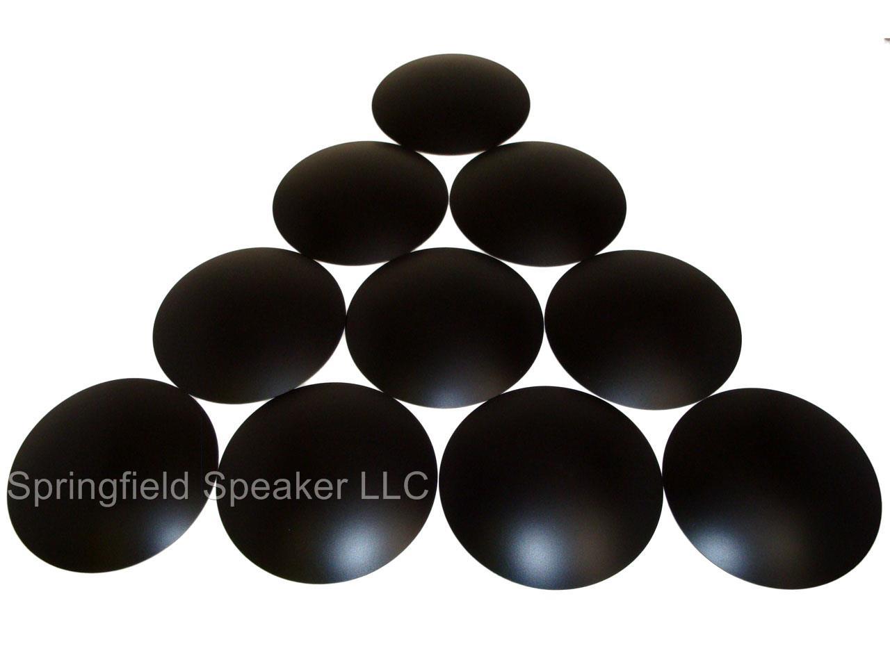 10 Count 6.5" Inverted Poly Speaker Subwoofer Dust Caps