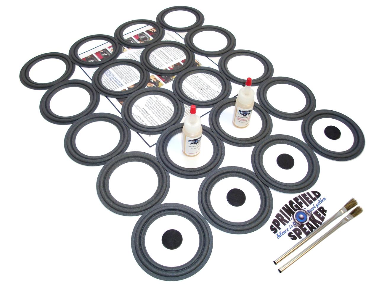 Complete Bose 901, 902, 801, 802 Speaker Foam Surround Repair Kit - – Springfield Speaker