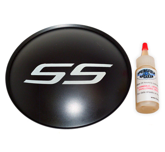 6.5" Poly Dome Single Speaker - Subwoofer Dust Cap Kit