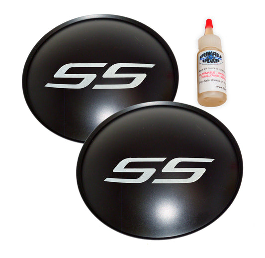 6.5" Poly Dome 2 Speaker - 2 Subwoofer Dust Cap Kit
