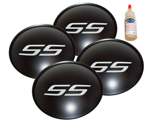 6.5" Poly Dome 4 Speaker - 4 Subwoofer Dust Cap Kit