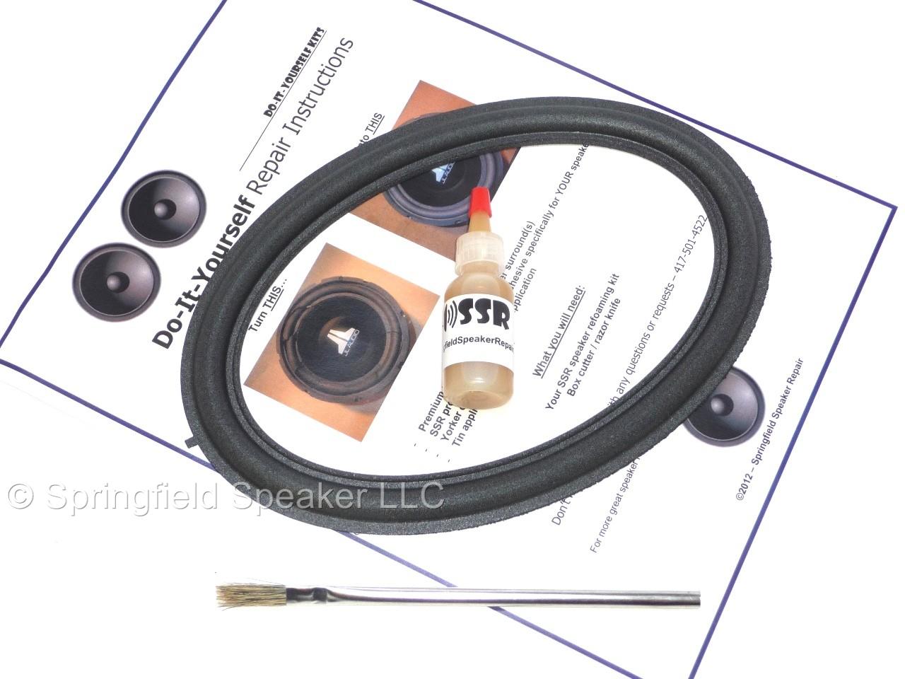 JBL 6x9 Single Speaker Foam Surround Repair Kit - Toyota, Lexus, Cadillac, Mark Levinson - 1JBL69