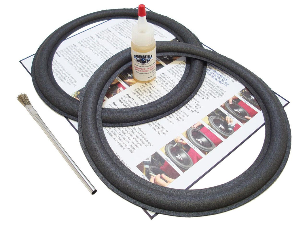 DIY Speaker Foam Surround Repair Kits Reedge Kits Springfield Speaker