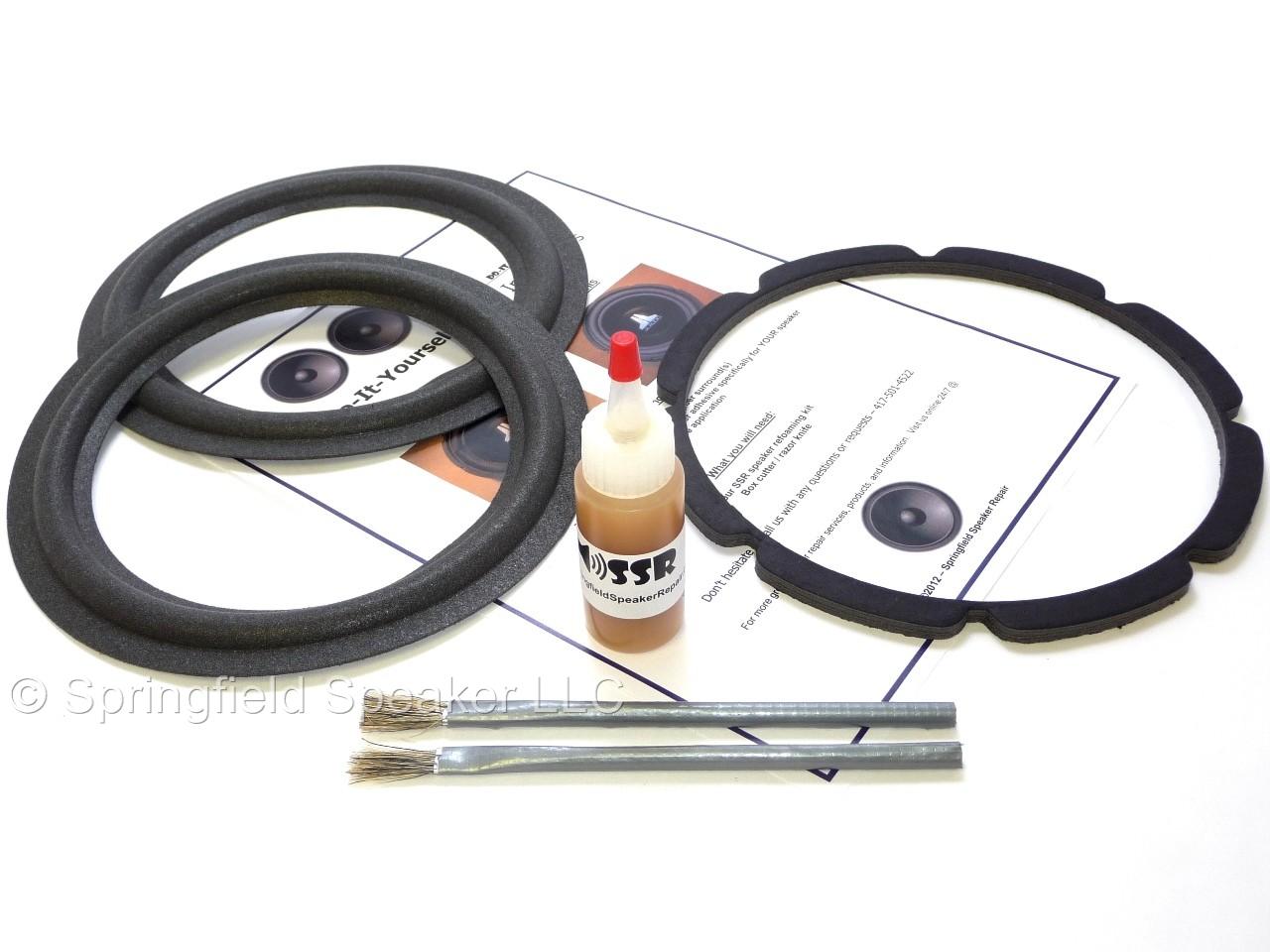 Tannoy 8" Speaker Foam Surround Repair Kit 2tan8 Springfield Speaker