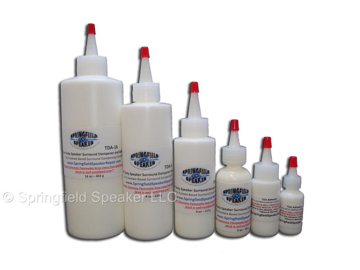 Tacky Speaker Surround Dampener and Adhesive Springfield Speaker