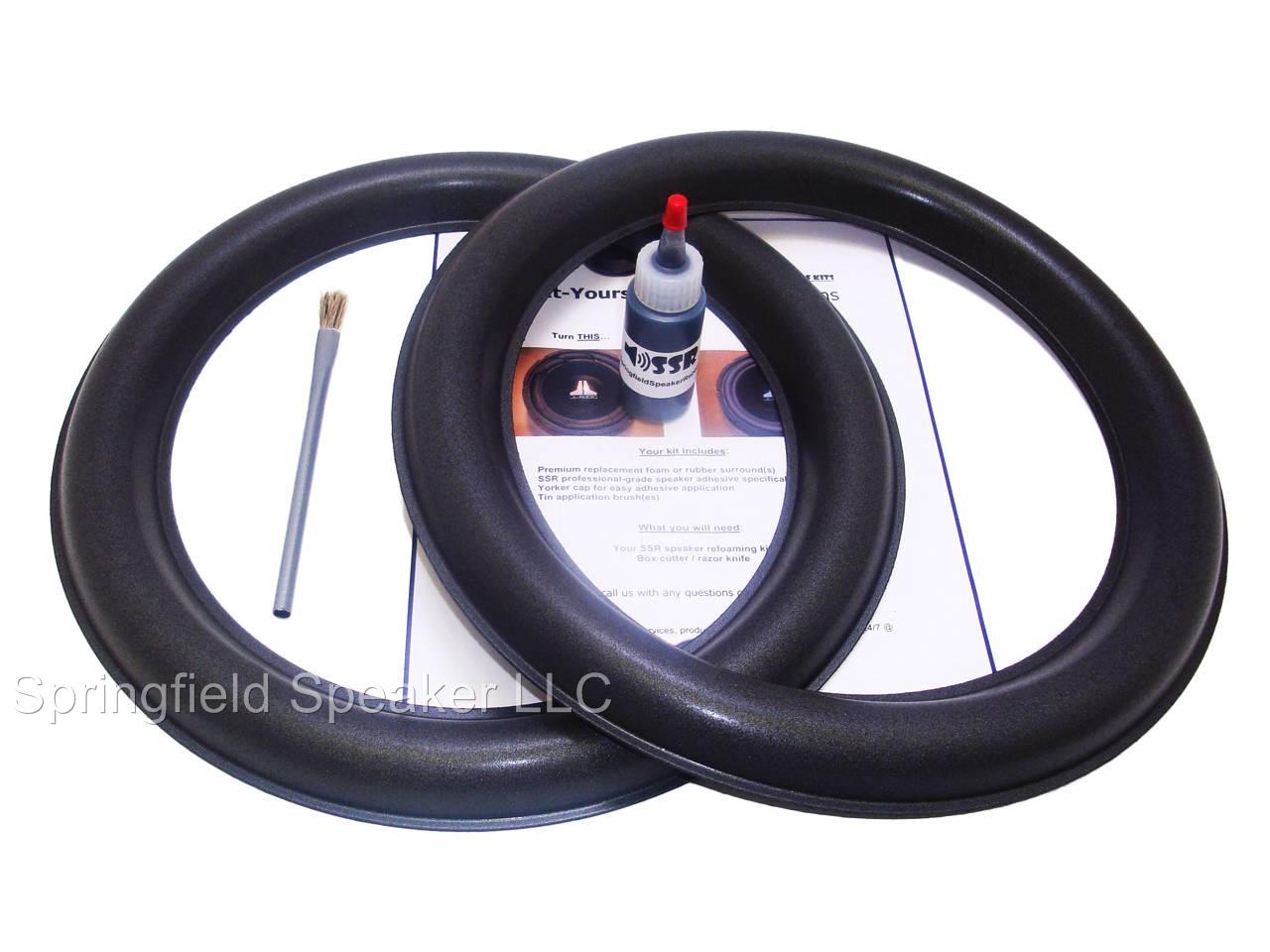 JL Audio 13W6v2 Speaker Foam Surround Repair Kit 2JL13W6v2