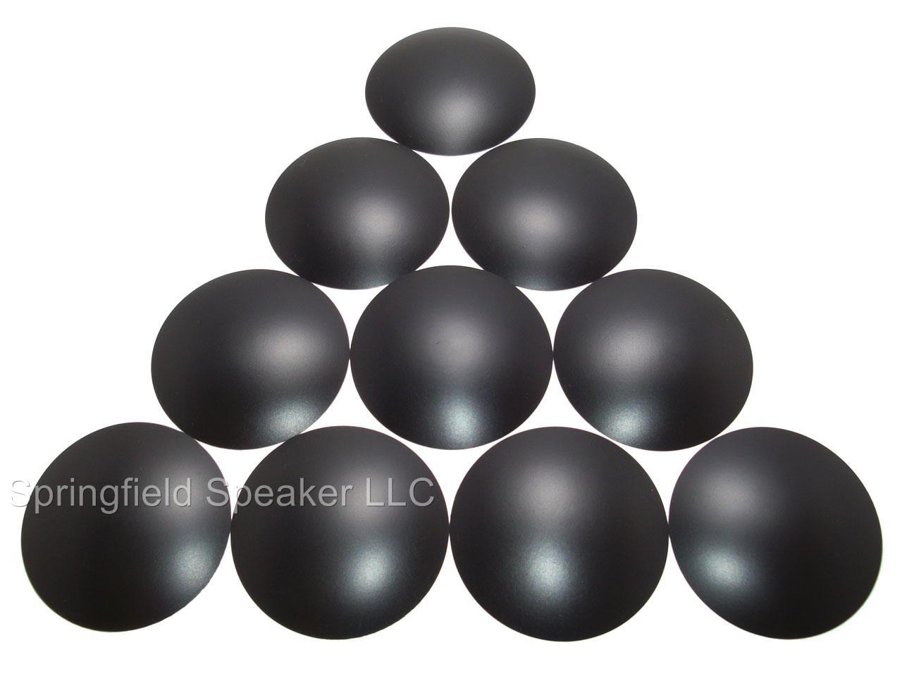 10 Count - 3.25" Inverted Poly Dome Speaker - Subwoofer Dust Caps