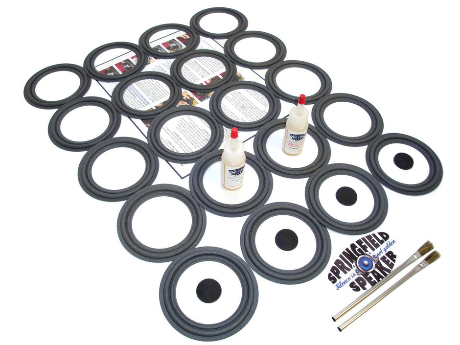 DIY Speaker Foam Surround Repair Kits - Re-edge Kits – Springfield Speaker